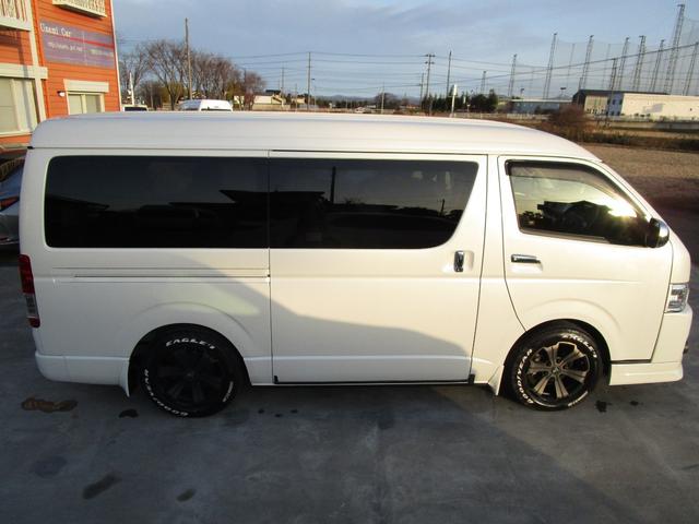 ハイエースワゴン GL ファインテックツアラー 4WD Pスタート 10人乗り ナビTV Bカメラ ETC ドラレコ BARBERO17インチアルミ 両側パワースライドドア フリップダウンモニター オットマンシート(66枚目)