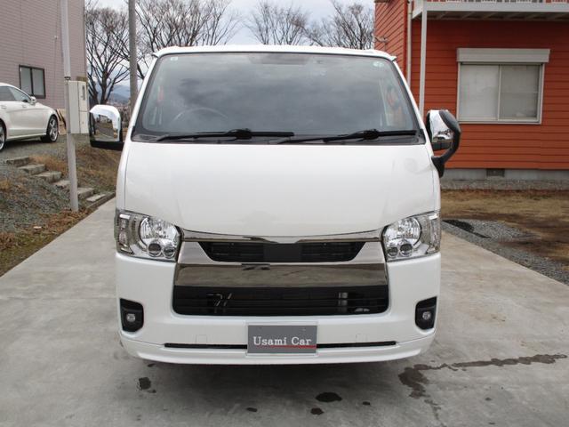 ハイエースバン スーパーＧＬ　ダークプライムＩＩ　１オーナー　ＴＲＤＧＲフルエアロ　モデリスタＬＥＤカーゴライト　ナビＴＶ　Ｂカメラ　ＥＴＣ　前後ドラレコ　アドバン　レーシング１７インチアルミ　デジタルインナーミラー　トムスＬＥＤテールランプ（44枚目）