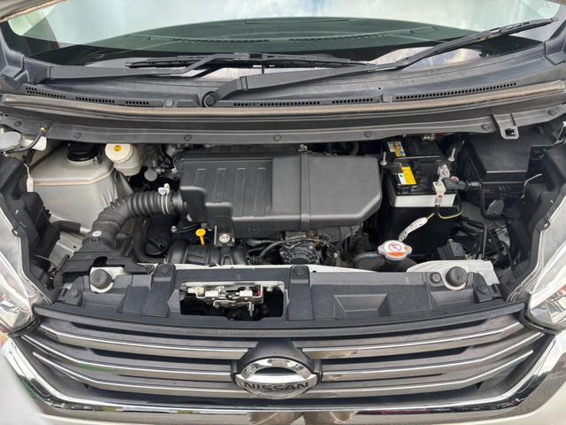 デイズルークス S エマージェンシーブレーキ・レス AC PW ABS ESC ETC 両側スライドドア アイドリングストップ キーレス 電動格納ドアミラー 日産純正ディーラーオプション7インチナビ フルセグテレビ(19枚目)