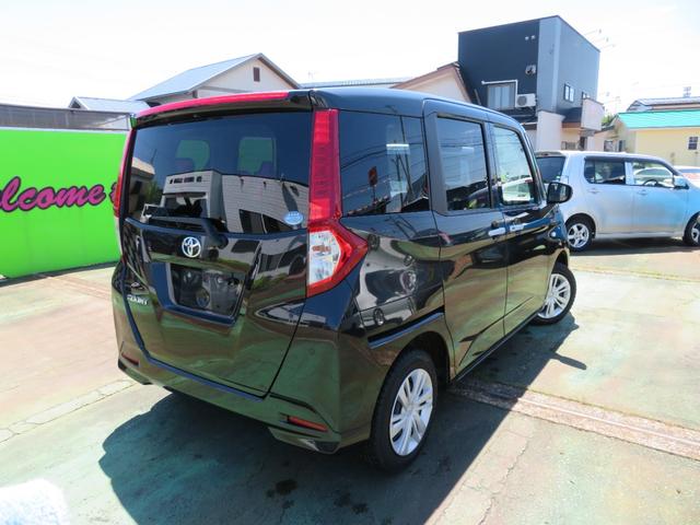 ルーミー Ｘ　４ＷＤ／左側パワースライドドア／ＥＴＣ／社外ナビゲーション／バックカメラ／Ｂｌｕｅｔｏｏｔｈ／スタッドレスタイヤ付／追突防止装置／前席エアバック／盗難防止装置／衝突安全ボディ／レンタカーアップ（8枚目）