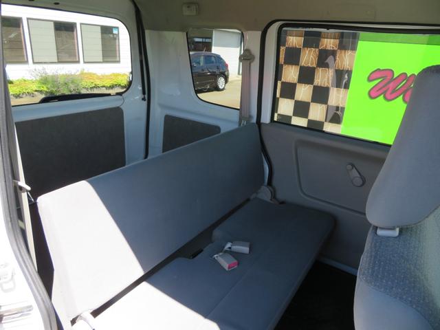 エブリイ ＰＣ　パートタイム４ＷＤ／オートマチック／キーレスエントリー／パワステ／エアコン／パワーウィンドウ／前席エアバック／スタッドレスタイヤ付（35枚目）