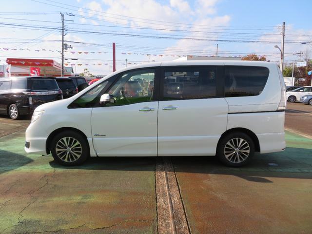 セレナ ハイウェイスター　Ｖセレ＋セーフティ　ＳＨＶ　Ａセフ　両側パワースライドドア／プッシュスタート／スマートキー／純正ナビゲーション／アラウンドビュー／デジタルテレビ／Ｂｌｕｅｔｏｏｔｈ／ビルトインＥＴＣ／ＬＥＤヘッドランプ／寒冷地仕様／クルーズコントロール（4枚目）