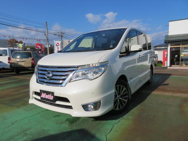 セレナ ハイウェイスター　Ｖセレ＋セーフティ　ＳＨＶ　Ａセフ　両側パワースライドドア／プッシュスタート／スマートキー／純正ナビゲーション／アラウンドビュー／デジタルテレビ／Ｂｌｕｅｔｏｏｔｈ／ビルトインＥＴＣ／ＬＥＤヘッドランプ／寒冷地仕様／クルーズコントロール（7枚目）