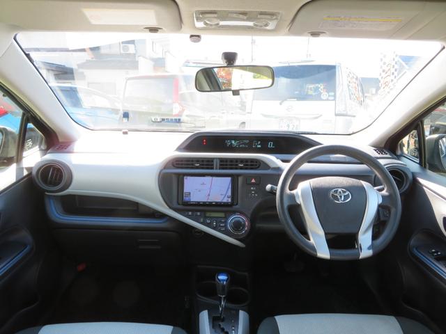 アクア Ｓ　社外ナビゲーション／ワンセグテレビ／バックカメラ／Ｂｌｕｅｔｏｏｔｈ／キーレスエントリー／前席シートヒーター／社外１５ＡＷ／社外エンジンスターター／前席エアバック／衝突安全ボディ（15枚目）