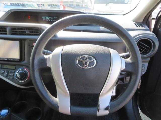 アクア Ｓ　社外ナビゲーション／ワンセグテレビ／バックカメラ／Ｂｌｕｅｔｏｏｔｈ／キーレスエントリー／前席シートヒーター／社外１５ＡＷ／社外エンジンスターター／前席エアバック／衝突安全ボディ（16枚目）