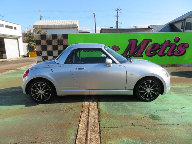 コペン アクティブトップ　電動オープン動作確認ＯＫ／キーレスエントリー／ターボ車／ＥＴＣ／ドライブレコーダー／ディスチャージヘッドライト／フォグランプ／社外１５ＡＷ／シートヒーター／タイミングチェーン／社外ＣＤデッキ（6枚目）