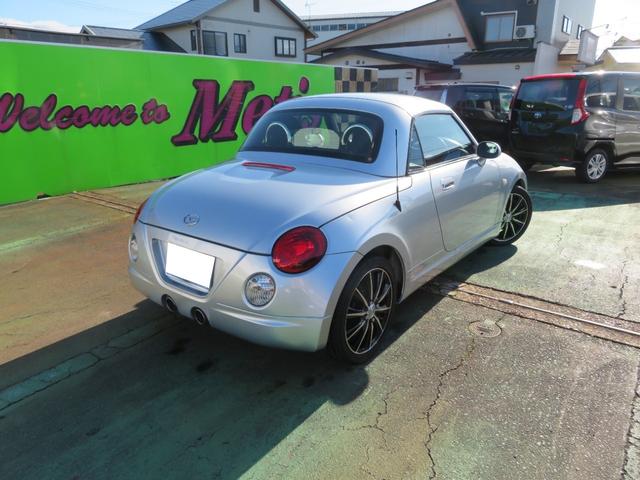 コペン アクティブトップ　電動オープン動作確認ＯＫ／キーレスエントリー／ターボ車／ＥＴＣ／ドライブレコーダー／ディスチャージヘッドライト／フォグランプ／社外１５ＡＷ／シートヒーター／タイミングチェーン／社外ＣＤデッキ（8枚目）