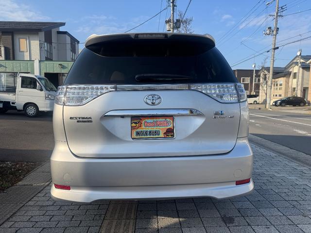 エスティマハイブリッド Ｇ　４ＷＤ　スマートキー　純正ＨＤＤナビ地デジＴＶ　Ｂカメラ　モデリスタ１９インチＡＷ　両側パワースライドドア　リアヒーター　クルーズコントロール　ＥＴＣ（7枚目）