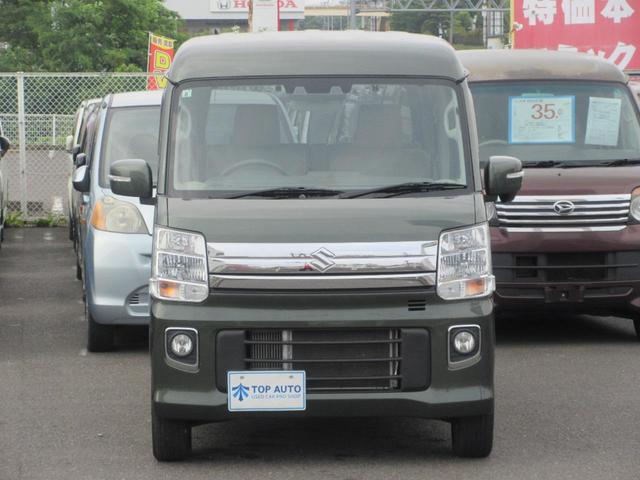 エブリイワゴン ＰＺターボスペシャル　４ＷＤ　両側電動スライドドア　スマートキー　ナビ　ＴＶ　ＣＤ／ＤＶＤ再生　Ｂｌｕｅｔｏｏｔｈ接続　ＥＴＣ２．０　バックカメラ　ドライブレコーダー前／後　シートヒーター　デュアルカメラブレーキＳ機能（5枚目）