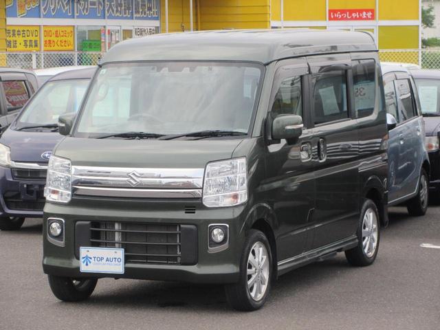 エブリイワゴン ＰＺターボスペシャル　４ＷＤ　両側電動スライドドア　スマートキー　ナビ　ＴＶ　ＣＤ／ＤＶＤ再生　Ｂｌｕｅｔｏｏｔｈ接続　ＥＴＣ２．０　バックカメラ　ドライブレコーダー前／後　シートヒーター　デュアルカメラブレーキＳ機能（15枚目）