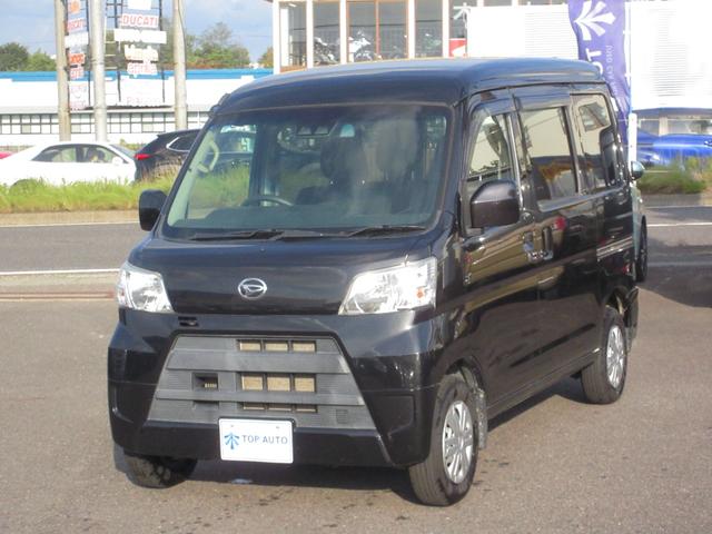 ハイゼットカーゴ クルーズターボＳＡＩＩＩ　切替式４ＷＤ　後期型　キーレス　純正オーディオ　ＣＤ　ＥＴＣ　社外エンジンスターター　オートマチックハイビーム　電動格納ミラー　横滑り防止　障害物センサー　レーンキープアシスト　ブレーキアシスト機能（14枚目）