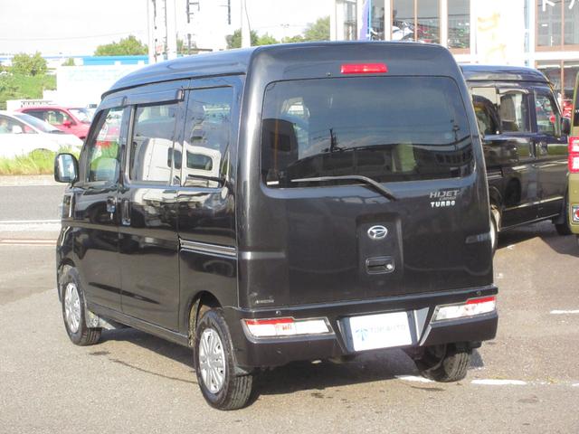 ハイゼットカーゴ クルーズターボＳＡＩＩＩ　切替式４ＷＤ　後期型　キーレス　純正オーディオ　ＣＤ　ＥＴＣ　社外エンジンスターター　オートマチックハイビーム　電動格納ミラー　横滑り防止　障害物センサー　レーンキープアシスト　ブレーキアシスト機能（18枚目）
