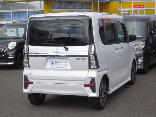 タント カスタムＲＳ　４ＷＤ　ターボ　両側電動スライドドア　スマートキー　ナビ　ＴＶ　ＣＤ／ＤＶＤ再生　Ｂｌｕｅｔｏｏｔｈ接続　ＥＴＣ　バックカメラ　シートヒーター　障害物センサー　レーンキープアシスト　ブレーキサポート（16枚目）