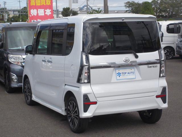 タント カスタムＲＳ　４ＷＤ　ターボ　両側電動スライドドア　スマートキー　ナビ　ＴＶ　ＣＤ／ＤＶＤ再生　Ｂｌｕｅｔｏｏｔｈ接続　ＥＴＣ　バックカメラ　シートヒーター　障害物センサー　レーンキープアシスト　ブレーキサポート（18枚目）