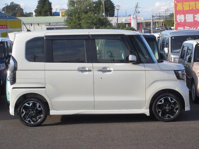 Ｎ－ＢＯＸカスタム Ｇ・ＥＸターボホンダセンシング　４ＷＤ　両側電動スライドドア　スマートキー　ナビ　ＴＶ　ＣＤ／ＤＶＤ再生　Ｂｌｕｅｔｏｏｔｈ接続　ドライブレコーダー　ＥＴＣ　バックカメラ　シートヒーターＬ／Ｒ　クルーズコントロール　ブレーキサポート（8枚目）