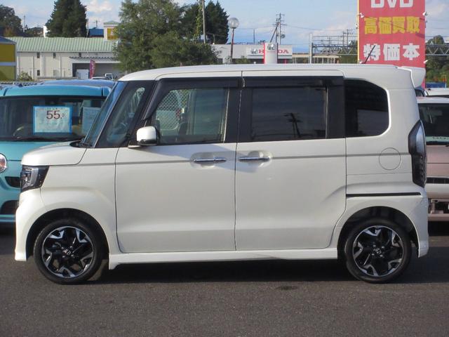 Ｎ－ＢＯＸカスタム Ｇ・ＥＸターボホンダセンシング　４ＷＤ　両側電動スライドドア　スマートキー　ナビ　ＴＶ　ＣＤ／ＤＶＤ再生　Ｂｌｕｅｔｏｏｔｈ接続　ドライブレコーダー　ＥＴＣ　バックカメラ　シートヒーターＬ／Ｒ　クルーズコントロール　ブレーキサポート（10枚目）