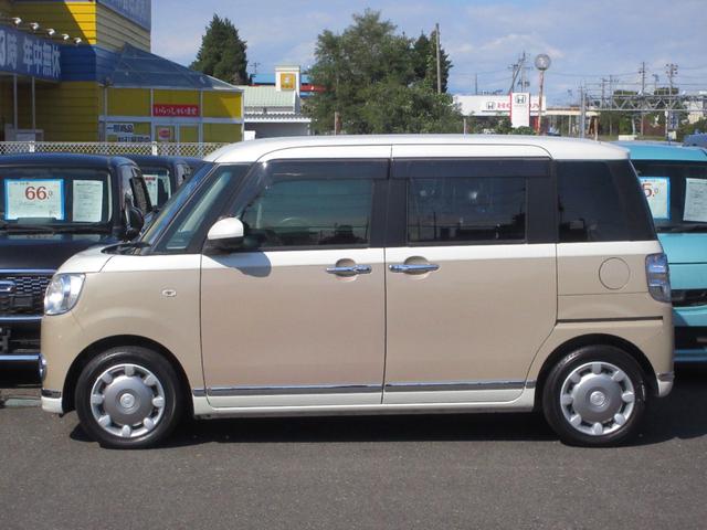 ムーヴキャンバス ＧメイクアップＶＳ　ＳＡＩＩＩ　４ＷＤ　両側電動スライドドア　ナビ　ＴＶ　ＣＤ／ＤＶＤ再生　Ｂｌｕｅｔｏｏｔｈ接続　ＥＴＣ　全方位カメラ　ＬＥＤヘッドライト　フォグライト　オートライト　レーンキープアシスト　ブレーキサポート（10枚目）