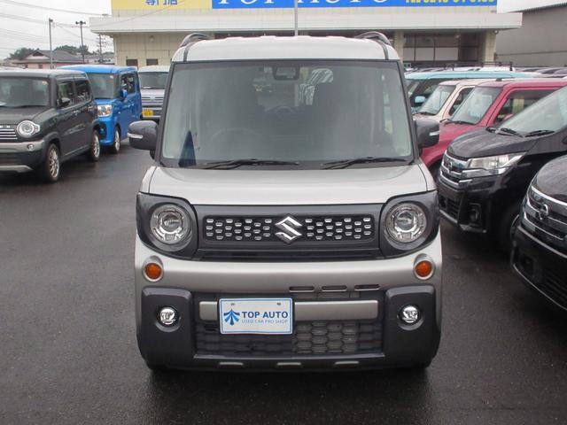 スペーシアギア ハイブリッドＸＺ　ターボ　４ＷＤ　両側電動スライドドア　ナビ　ＴＶ　ＣＤ／ＤＶＤ再生　Ｂｌｕｅｔｏｏｔｈ接続　ＥＴＣ　シートヒーターＬ／Ｒ　クルーズコントロール　レーンキープアシスト　デュアルセンサーブレーキサポート（4枚目）