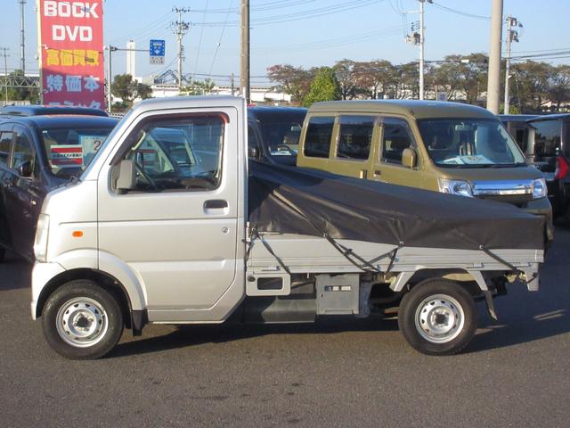 キャリイトラック KCエアコン・パワステ 切替式4WD 三方開 エアコン パワーステアリング 無修復歴車(9枚目)