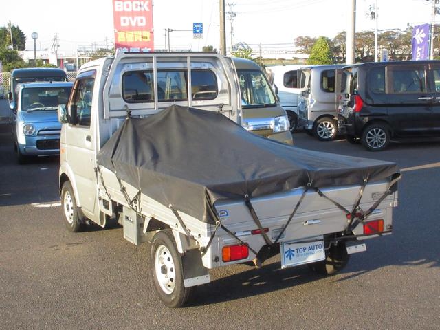 キャリイトラック KCエアコン・パワステ 切替式4WD 三方開 エアコン パワーステアリング 無修復歴車(17枚目)