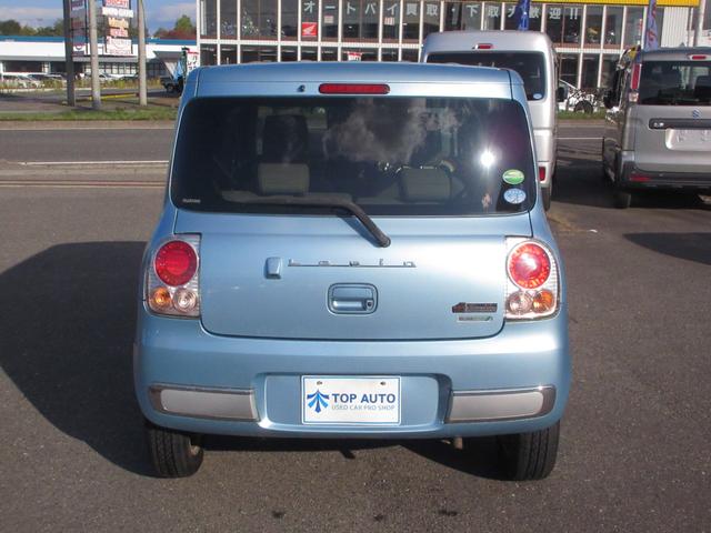 アルトラパンショコラ G 4WD プッシュスタート スマートキー ナビ TV Bluetooth接続 ETC バックカメラ シートヒーター ショコラ専用シート オートライト HIDライト 純正アルミホイール ABS(6枚目)