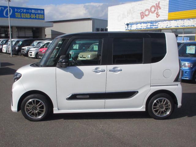 タント カスタムＲＳスタイルセレクション　４ＷＤ　ターボ　両側電動スライドドア　スマートキー　ＥＴＣ　シートヒーター　オートライト　ＬＥＤライト　フォグライト　横滑り防止機能　障害物センサー　レーンキープアシスト　ブレーキサポート（10枚目）