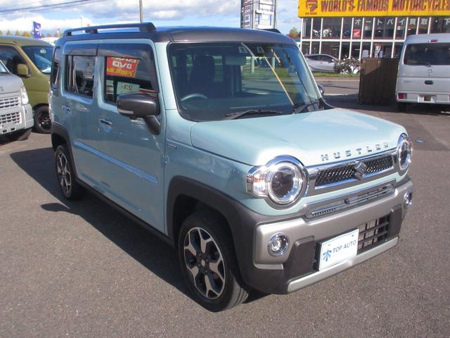 ハスラー Jスタイルターボ 4WD スマートキー ナビ TV CD/DVD再生 Bluetooth接続 全方位カメラ LEDライト 障害物センサー レーンキープアシスト ブレーキサポート アダプティブクルーズコントロール(9枚目)