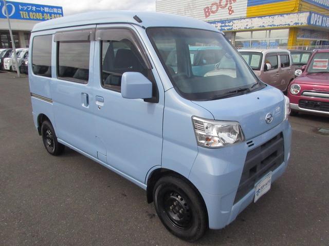 ハイゼットカーゴ クルーズターボ 切替式4WD 後期型 5MT キーレス ナビ TV CD/DVD再生 Bluetooth接続 ETC 電動格納ミラー 前席パワーウィンドウ パワーステアリング ABS ビジネスパック 無修復歴車(11枚目)