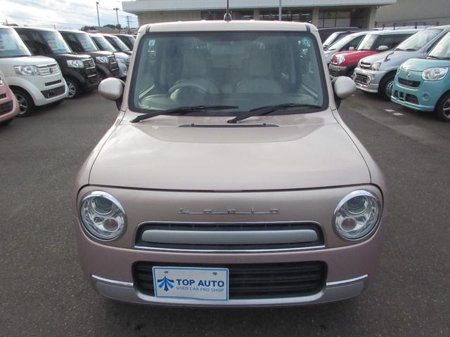 アルトラパンショコラ G 4WD プッシュスタート スマートキー 純正オーディオ CD シートヒーター 全席パワーウインドウ ショコラ専用シート オートライト HIDライト 電動格納ミラー ABS(3枚目)