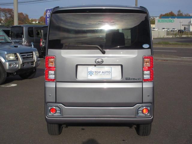 ウェイク Gターボ レジャーエディションSAII 4WD ターボ 両側パワースライドドア ナビ フルセグTV Bluetooth CD DVD ETC ドラレコ LEDヘッドライト シートヒーター 衝突軽減ブレーキ プッシュスタート 横滑り防止(5枚目)