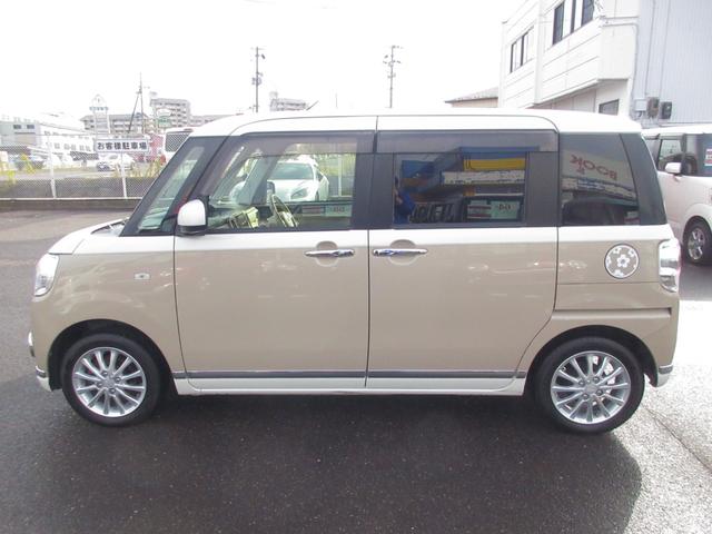 ムーヴキャンバス Ｇメイクアップ　ＳＡＩＩＩ　４ＷＤ　衝突軽減ブレーキ　ナビ　フルセグ　両側電動スライドドア　全周囲カメラ　Ｂｌｕｅｔｏｏｔｈ　ＣＤ　ＤＶＤ　レーンキープアシスト　ＬＥＤヘッドライト　ＬＥＤフォグ　シートヒーター　オートハイビーム（10枚目）