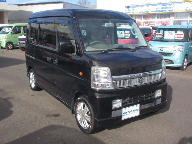 エブリイワゴン ＰＺターボスペシャル　４ＷＤ　ハイルーフ　修復歴なし　両側電動スライドドア　ナビ　ＴＶ　ＤＶＤ　ＣＤ　バックカメラ　ＥＴＣ　ＨＩＤ　オートステップ　シートヒーター　フォグライト　ＡＢＳ　キーレス　アルミホイール（12枚目）