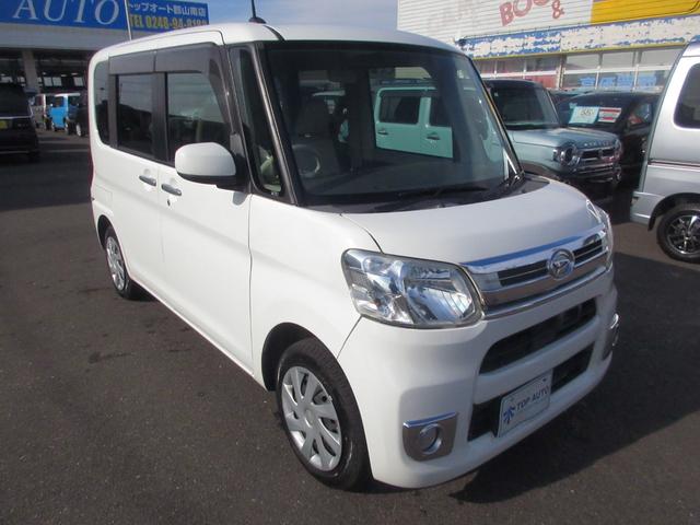 タント Ｘターボ　ＳＡ　４ＷＤ　衝突軽減ブレーキ　電動スライドドア　ＣＤ　ＡＵＸ　ＵＳＢ　踏み間違い防止　横滑り防止　ＡＢＳ　オートライト　フォグライト　プッシュスタート（12枚目）