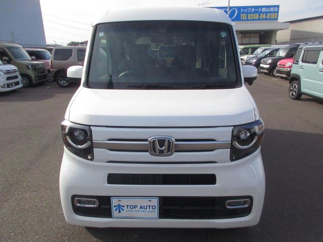 Ｎ－ＶＡＮ＋スタイル ファン・ターボホンダセンシング　４ＷＤ　ナビ　Ｂｌｕｅｔｏｏｔｈ　衝突軽減ブレーキ　アダプティブクルーズコントロール　ＡＢＳ　ＣＤ　ＵＳＢ　バックカメラ　ＬＥＤヘッドライト　レーンキープアシスト　踏み間違い防止　オートハイビーム（4枚目）