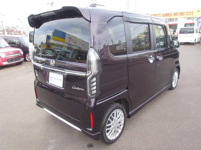 Ｎ－ＢＯＸカスタム Ｌターボ　４ＷＤ　９インチナビ　フルセグ　衝突軽減ブレーキ　両側電動スライドドア　シートヒーター　Ｂｌｕｅｔｏｏｔｈ接続　バックカメラ　Ａｐｐｌｅｃａｒｐｌａｙ　ＣＤ　ＤＶＤ　ドライブレコーダー　パドルシフト（16枚目）