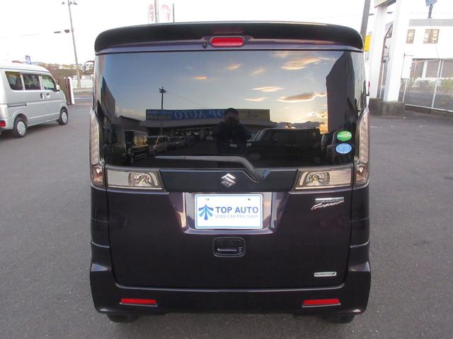 スペーシアカスタム ＴＳ　４ＷＤ　ターボ　両側電動スライドドア　衝突軽減ブレーキ　ＨＩＤ　横滑り防止　ＡＢＳ　オートライト　フォグライト　アルミホイール（6枚目）