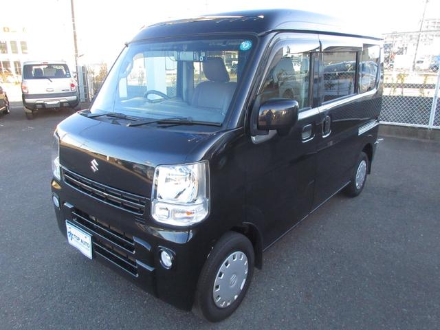 エブリイ ジョインターボ　ハイルーフ　４ＷＤ　５ＭＴ　修復歴無し　ナビ　フルセグ　ＥＴＣ　前後ドライブレコーダー　Ｂｌｕｅｔｏｏｔｈ　ＣＤ　ＤＶＤ　キーレス　全席パワーウィンドウ　電動格納ミラー　シートカバー　ＡＢＳ（14枚目）