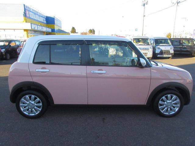 アルトラパン X 4WD 8インチナビ フルセグ Bluetooth 全周囲カメラ シートヒーター 衝突軽減ブレーキ 横滑り防止 ドライブレコーダー CD DVD USB オートライト HID アルミホイール(7枚目)