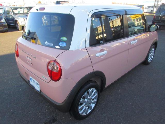 アルトラパン X 4WD 8インチナビ フルセグ Bluetooth 全周囲カメラ シートヒーター 衝突軽減ブレーキ 横滑り防止 ドライブレコーダー CD DVD USB オートライト HID アルミホイール(15枚目)