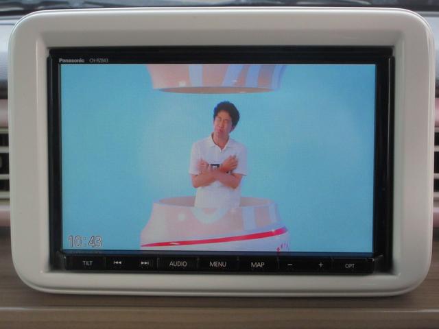 アルトラパン X 4WD 8インチナビ フルセグ Bluetooth 全周囲カメラ シートヒーター 衝突軽減ブレーキ 横滑り防止 ドライブレコーダー CD DVD USB オートライト HID アルミホイール(21枚目)