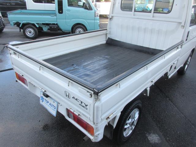 アクティトラック SDX 4WD 5MT 三方開 パワステ エアコン(40枚目)