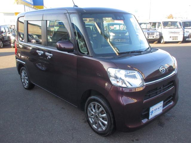 タント Ｘ　ＳＡＩＩＩ　４ＷＤ　ナビ　衝突軽減ブレーキ　電動スライドドア　フルセグ　Ｂｌｕｅｔｏｏｔｈ機能　踏み間違い防止　プッシュスタート　シートヒーター　ＣＤ　ＤＶＤ　ＵＳＢ　オートハイビーム　アルミホイール　横滑り防止（12枚目）