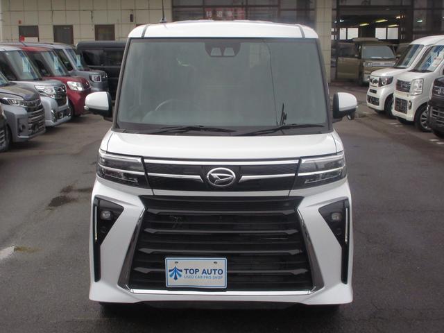 タント カスタムRS 4WD ターボ 10インチナビ フルセグ 全周囲カメラ ドライブレコーダー Bluetooth 衝突軽減ブレーキ シートヒータ クリアランスソナー 踏み間違い防止 オートハイビーム ハーフレザーシート(3枚目)