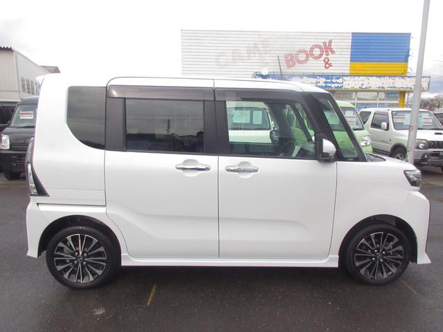 タント カスタムRS 4WD ターボ 10インチナビ フルセグ 全周囲カメラ ドライブレコーダー Bluetooth 衝突軽減ブレーキ シートヒータ クリアランスソナー 踏み間違い防止 オートハイビーム ハーフレザーシート(7枚目)