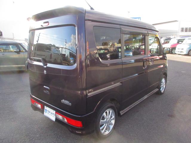エブリイワゴン PZターボ ハイルーフ 4WD 修復歴無し ナビ バックカメラ Bluetooth接続 フルセグTV パワースライドドア プッシュスタート 衝突軽減ブレーキ 横滑り防止 HID CD DVD ABS オートライト(15枚目)