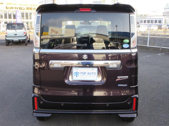 スペーシアカスタム ハイブリッドＸＳターボ　４ＷＤ　修復歴無し　両側オートスライドドア　ナビ　フルセグ　衝突軽減ブレーキ　シートヒーター　Ｂｌｕｅｔｏｏｔｈ　ＤＶＤ　クルーズコントロール　クリアランスソナー　レーンキープ　オートハイビーム（5枚目）