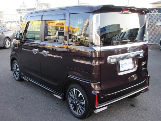 スペーシアカスタム ハイブリッドＸＳターボ　４ＷＤ　修復歴無し　両側オートスライドドア　ナビ　フルセグ　衝突軽減ブレーキ　シートヒーター　Ｂｌｕｅｔｏｏｔｈ　ＤＶＤ　クルーズコントロール　クリアランスソナー　レーンキープ　オートハイビーム（17枚目）