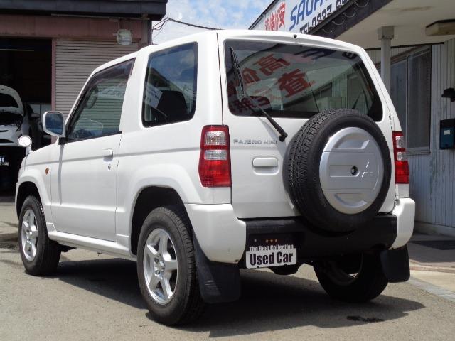 パジェロミニ ＺＲ　４ＷＤ　ターボ　切替４ＷＤ　キーレス　ＣＤ　ＦＭ／ＡＭ　シートヒーター　ＡＢＳ　社外アルミ　運転席＆助手席エアバッグ　盗難防止装置（7枚目）