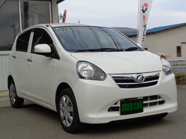 ミライース Ｇｆ　４ＷＤ　キーレス　エコアイドル　ＣＤ　ＦＭ／ＡＭ　電動格納ミラー　横滑り防止装置　ＡＢＳ　運転席＆助手席エアバッグ　盗難防止装置（3枚目）