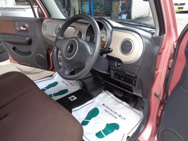 アルトラパン X 4WD プッシュスタート リモコンエンジンスターター メモリーナビ フルセグ CD DVD 電動格納ミラー ミラーヒーター シートヒーター 純正アルミ 運転席&助手席エアバッグ 盗難防止装置(9枚目)